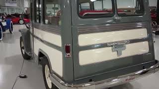 1954 Willys Four wheel drive utility wagon, a Jeep precursor, clean, stock, beautiful Gause Garage