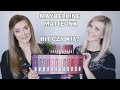 MAYBELLINE SUPER STAY MATTE INK | RECENZJA, SWATCHES + Najlepszy sposób na demakijaż |