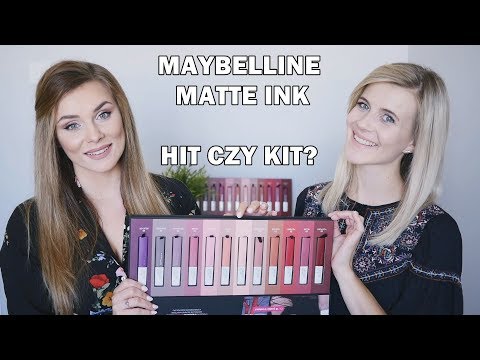 Maybelline Super Stay Matte Ink Matowa Pomadka w Płynie 75 Fighter Niesamowicie trwała szminka od ma. 