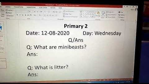 Science | Primary 2 | Summarized videos | Online Class | Session 20-21 | 12th August