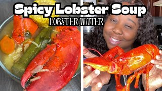 SPICY LOBSTER SOUP|| SPICY LOBSTER WATER|| GRENADIAN STYLE