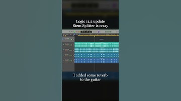 Logic 11.2 update - Stem Splitter with Amerie