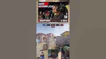 NIP xkacpersky insane headshot clucth 1v3 faze #csgo #counterstrike