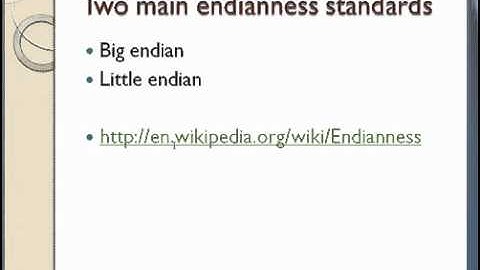 Endianness (Part I)