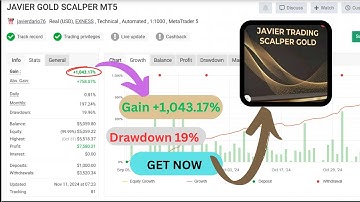 Javier Trading Scalper Gold EA MT4 |   Top Forex Robot with Live Results .