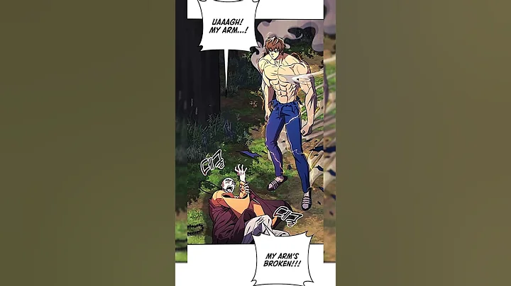 Bro has the build of a bodybuilder #manhwa #manga #webtoon #funny #shorts