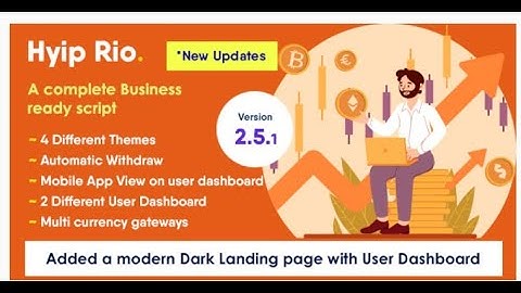 How to install Hyip Rio V2.5.1- Advanced Hyip Investment Scheme With Ranking System and Automatic