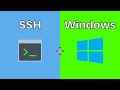 Comment ssh sur windows 10 nativement