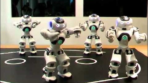 NAO shows of its dance skills!