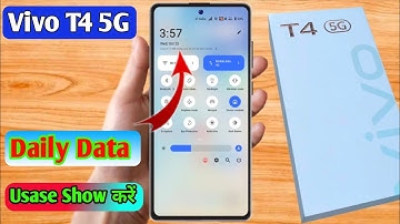 vivo t4 5g data usage settings, vivo t4 5g data speed setting