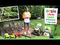 Lawn Mowers For Children | Yard Work like Blippi | Learn About Mowers, Blowers, Edgers With Ozzie