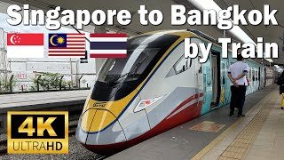 Singapore to Bangkok by train via Malaysia Kuala Lumpur and Penang - cross border journey screenshot 1