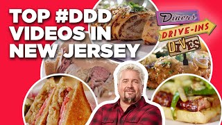 Top 5 #DDD Videos in New Jersey with Guy Fieri | Diners, DriveIns and Dives | Food Network