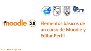 Guía de navegación de Moodle y Editar Perfil (Tutorial para Estudiantes)