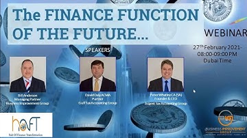 The Finance Function Of The Future