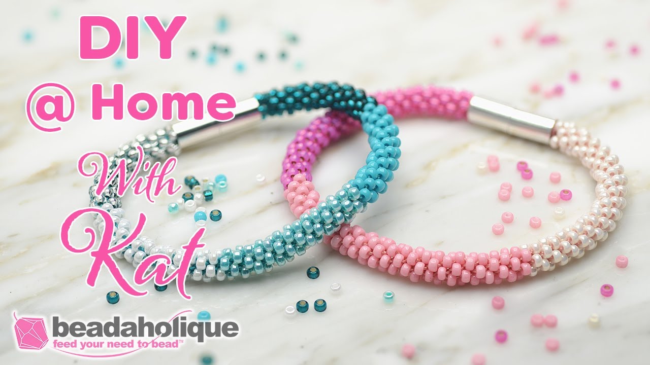 Kumihimo Tutorial Over Cords & Big Beads ⋆ Dream a Little Bigger