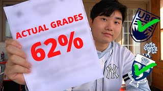 Getting into TOP UNIVERSITIES with a 62% AVERAGE | UofT & UBC