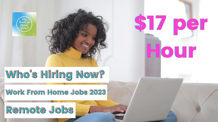 $17 Per Hour|Work From Home Jobs 2023|No Degree