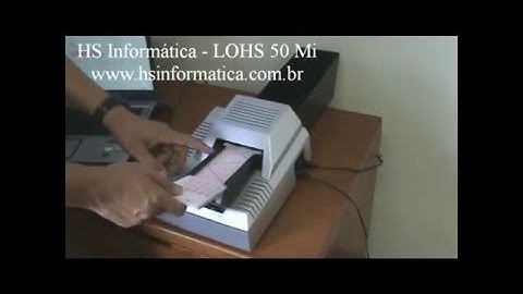 SEI – Correção Eletrônica de Provas Leitora de Gabarito.
