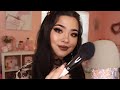 ASMR Mic Brushing + Trigger Words 🖤 (Mouth Sounds)