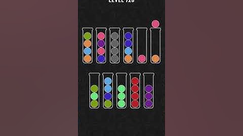Ball Sort Puzzle   level 726 !!! Mobile Cell Phone Game Walkthrough Android / Apple