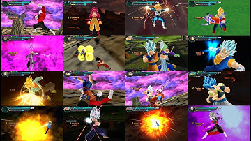 All Custom Attacks in DB Multi Sagas Tenkaichi Tag Team DBZ TTT MOD PPSSPP ISO V8.0