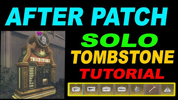 SOLO Tombstone Glitch AFTER PATCH ... How to SOLO duplicate with TOMBSTONE AFTER PATCH... MWZ GLITCH