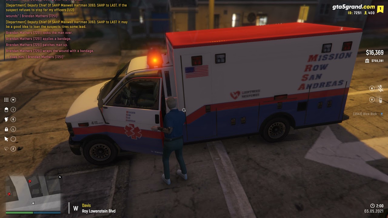 Brendan Mathers is the Wrong Medic to F**K WITH! [GRAND RP]