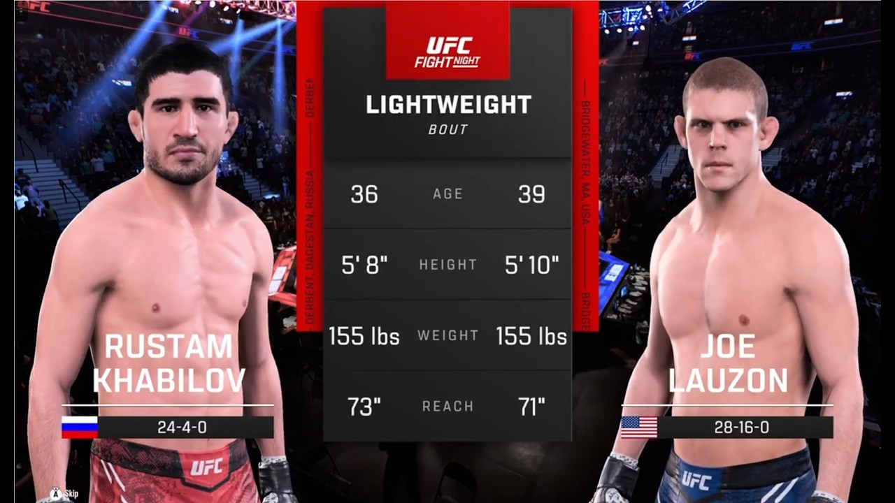 UFC 5 Men Lightweignt первый тур Rustam KHABILOV (Россия) - Joe LAUZON ...