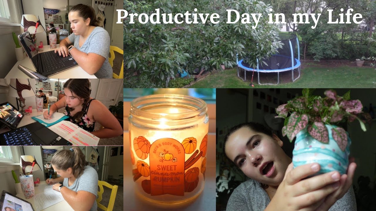 Productive Day in my Life Vlog - YouTube