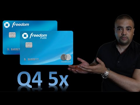 Chase Freedom 5x Categories - Q4 2021