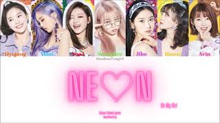 OH MY GIRL (오마이걸) - NE♡N [Colour Coded Lyrics Han/Rom/Eng]