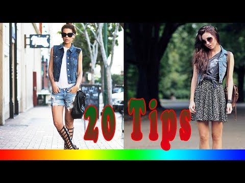 20 Style Tips On How To Wear Denim Vests