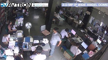 AVTRON True Wide Angle IP Dome Camera