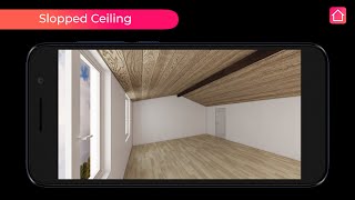 How to create slopped ceiling screenshot 3