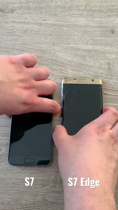 Samsung Galaxy S7 vs S7 Edge boot up test