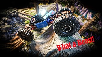 Injora Rock Buggy Axial SCX24 Mini Capra Rig Discussion, Upgrades and Indoor Crawler Course Run!