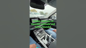 Hidden features of Hyundai palisades and other newer Hyundai