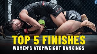 Top 5 Finishes | ONE Championship Women’s Atomweight Rankings screenshot 3