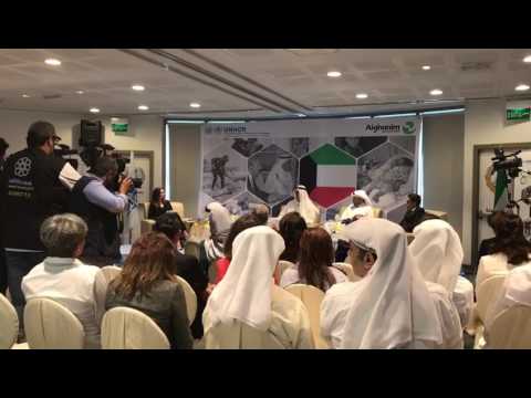 صناعات الغانم توقع اتفاقية مع الامم المتحدة لتعليم الاطفال اللاجئين