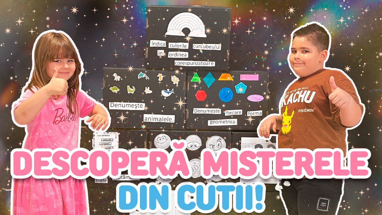 Cutiile Misterioase: Descoperă Culori, Forme și Surprize!