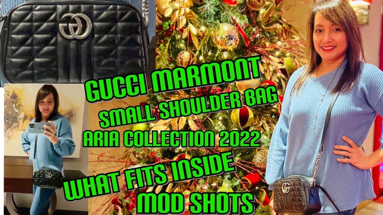 Gucci Marmont Mini Bucket Bag Review - Karina Style Diaries