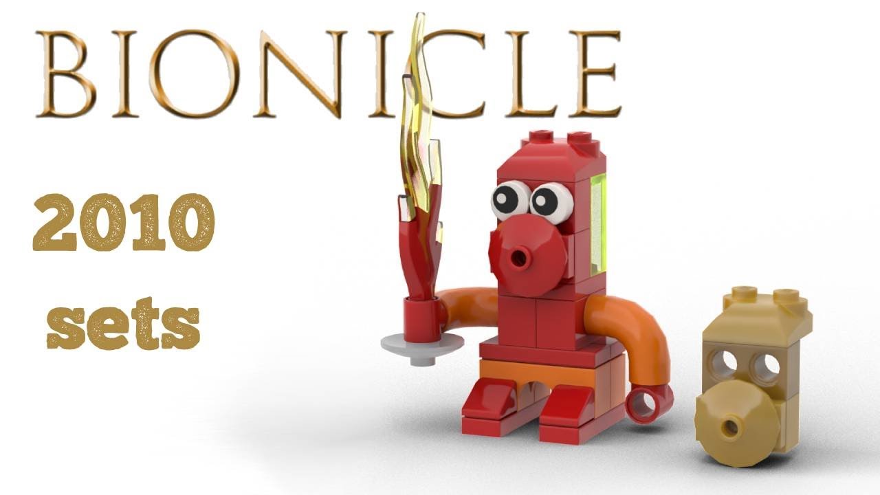 BIONICLE 2010 sets in - YouTube