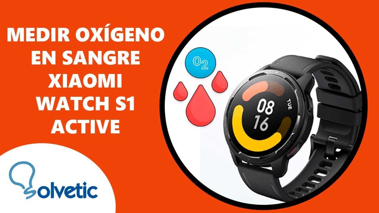 Correa Xiaomi Watch S1 Active Naranja, Smartwatch Xiaomi, Wearables Xiaomi, Xiaomi, Todas, Categoría