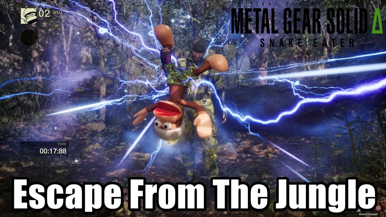 Escape From The Jungle - Snake Vs Monkey | Metal Gear Solid Delta Snake Eater