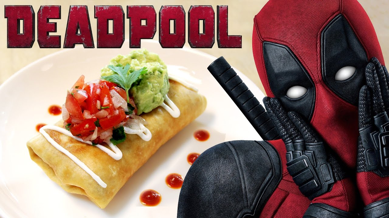 How to Make a CHIMICHANGA from DEADPOOL! Feast of Fiction S5 E24