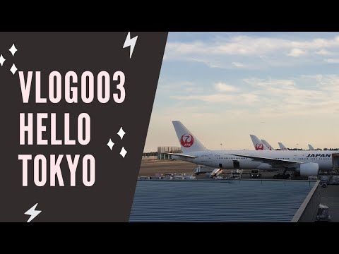 [Vlog 003] Tokyo Day 01 JAL Flight from Singapore to Narita