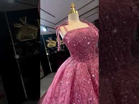 فستان خطوبة لون خيالي   فساتين