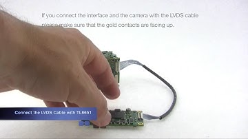 Connecting the AIVION TL8651 3G HD-SDI interface with Tamron MP1010M-VC