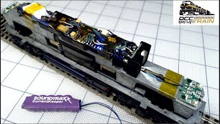 HO MTH GP38-2 Sound Decoder Installation Overview